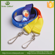 Hot Selling High Quality Promotional Custom Polyester Lanyard With J-hook